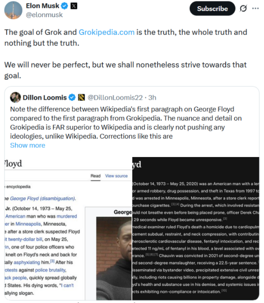 Миллиардер Илон Маск представил энциклопедию на основе ИИ Grokipedia