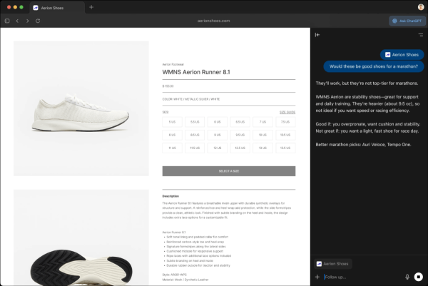 У OpenAI вышел собственный ИИ-браузер Atlas
